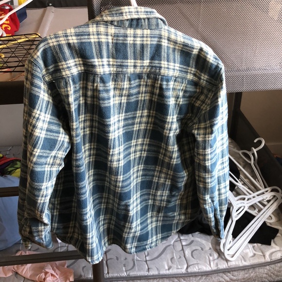 blue/green ish flannel - Picture 3 of 3